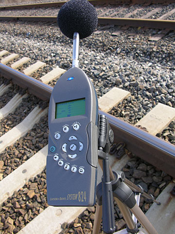 sound level measurement reading